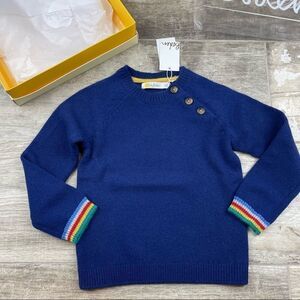 Mini Boden Cashmere Navy Sweater NWT